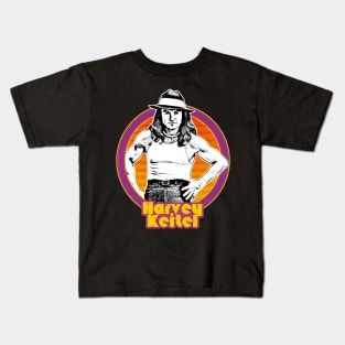 Retro Style Harvey Keitel Fan Art Design Kids T-Shirt